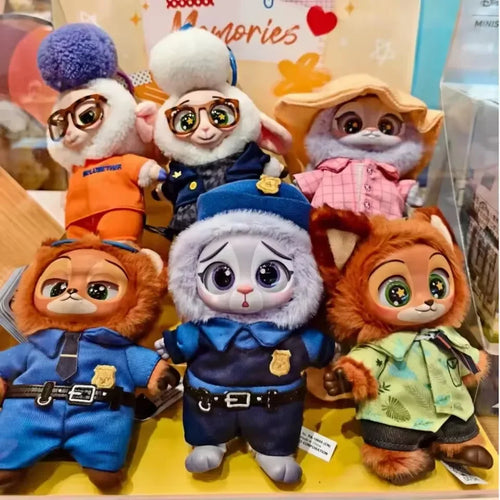 Cute Zootopia Plush Series Blind Box
