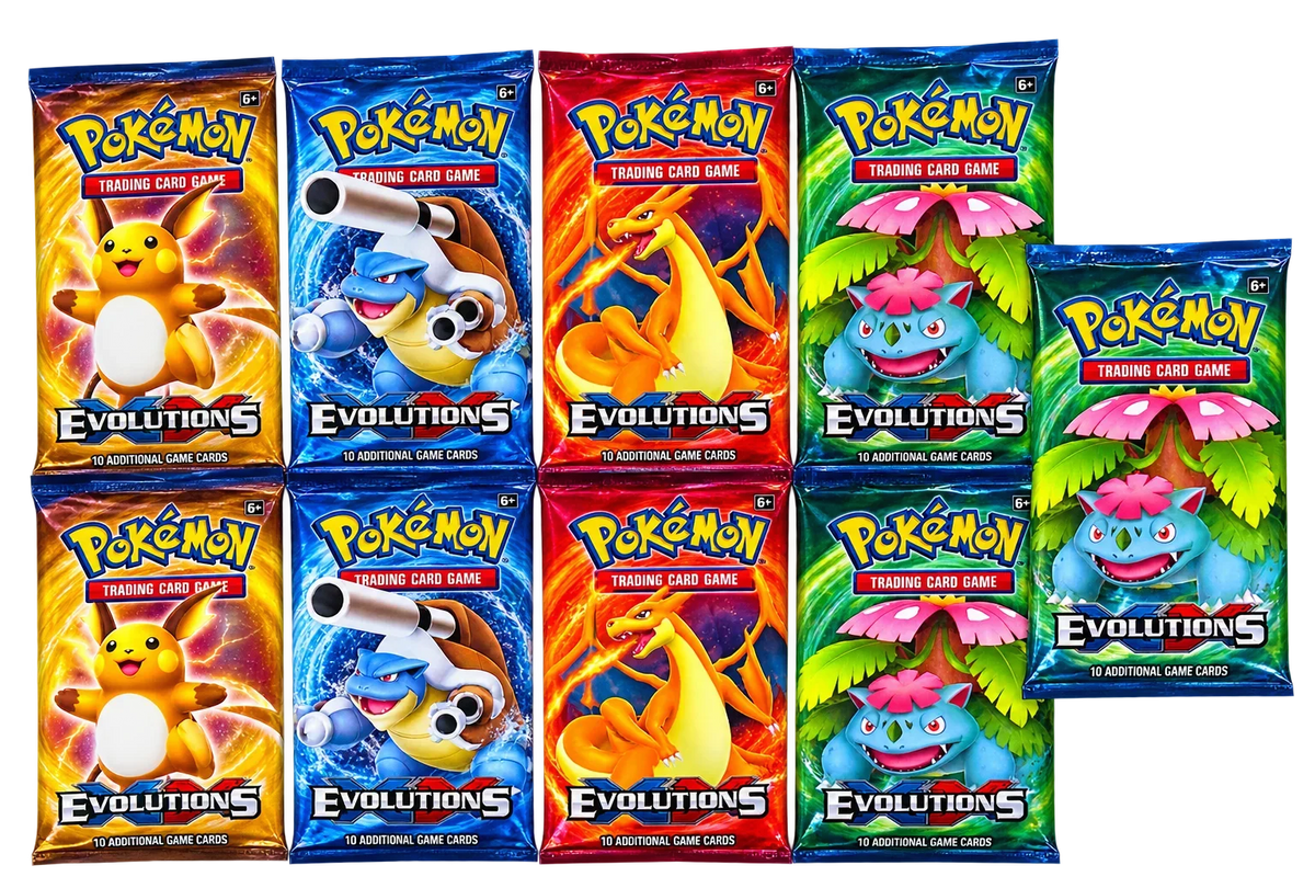 9 Booster Packs - XY Evolutions [EN]