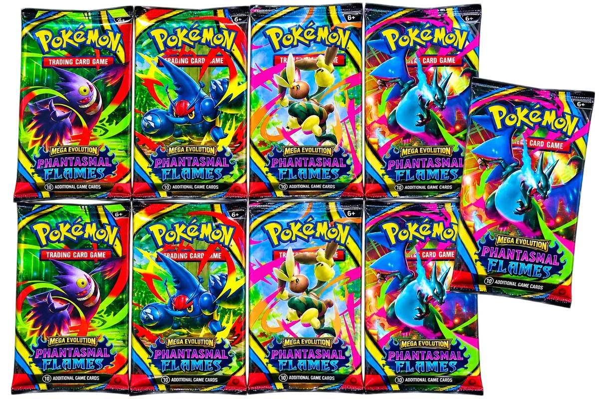 9 Booster Packs - Phantasmal Flames [EN]