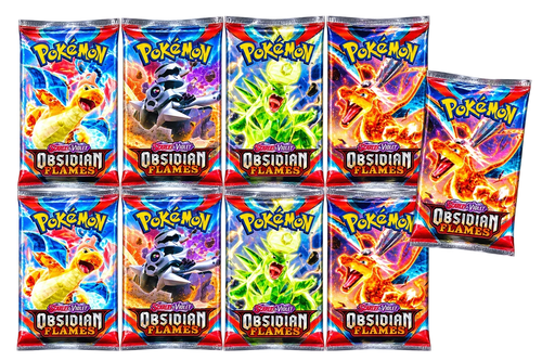 9 Booster Packs - Obsidian Flames [English]