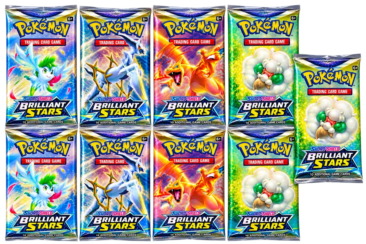 9 Booster Packs - Brilliant Stars [EN]