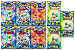 9 Booster Packs - Brilliant Stars [English]