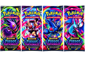 4 Booster Packs - Fuegos Fantasmales [Spanish]