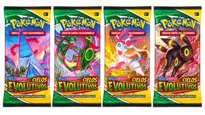 4 Booster Packs - Cielos Evolutivos [Spanish]