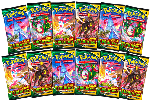 12 Booster Packs - Cielos Evolutivos [Spanish]