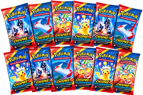 12 Booster Packs - Chispas Fulgurantes [Spanish]