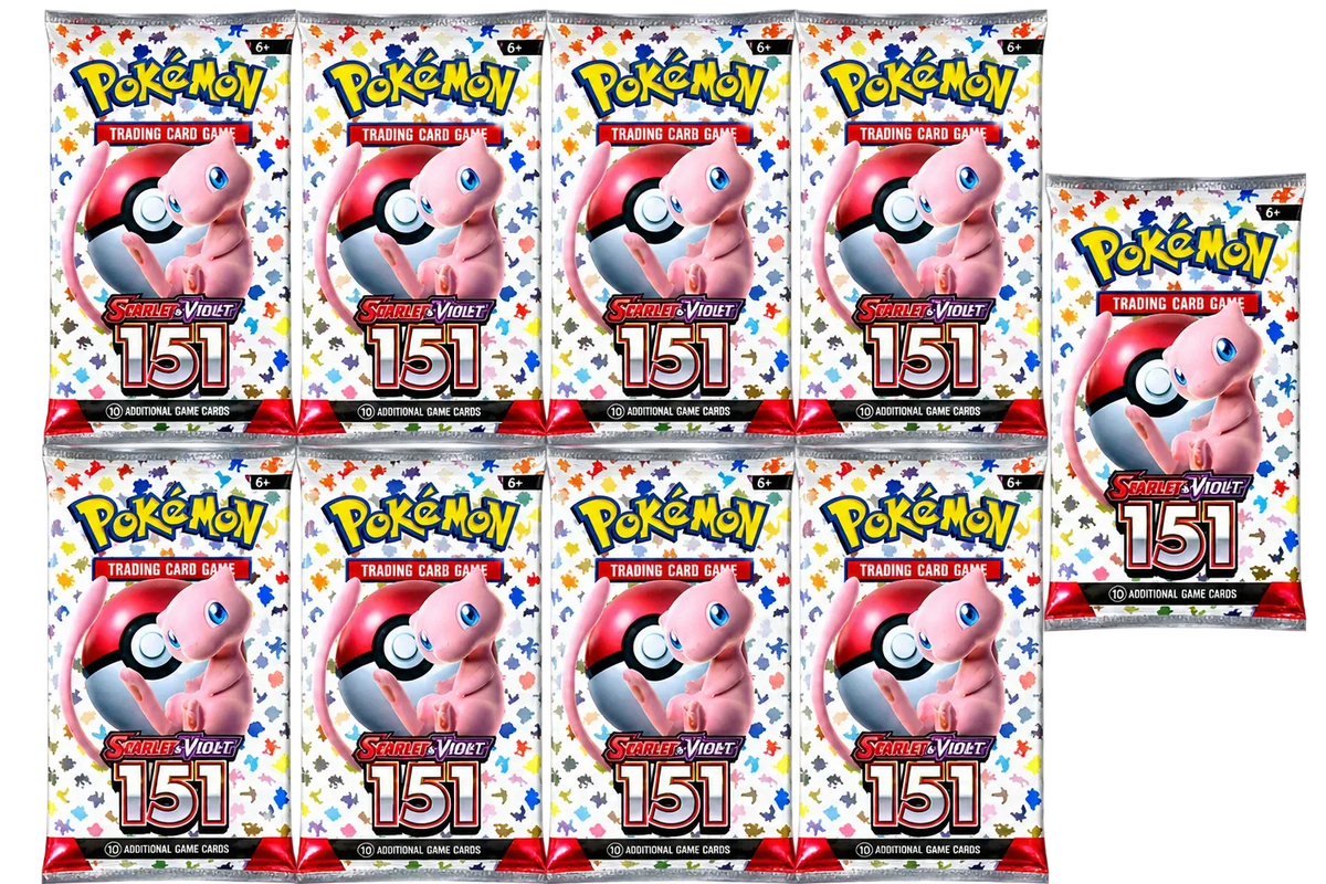 9 Booster Packs - Scarlet & Violet 151 [EN]