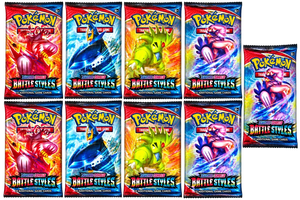9 Booster Packs - Battle Styles [Inglese]