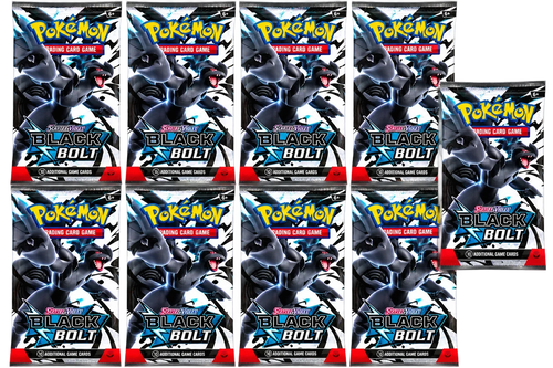 9 Booster Packs - Black Bolt [Anglais]