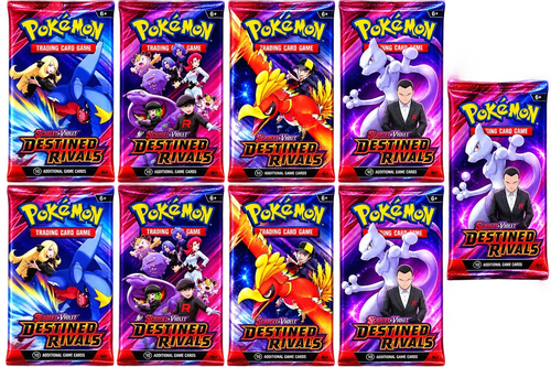 9 Booster Packs - Destined Rivals [Anglais]