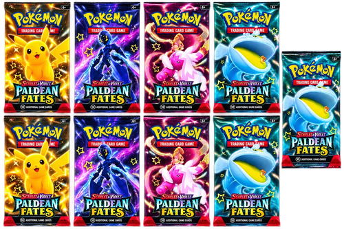 9 Booster Packs - Paldean Fates [Anglais]