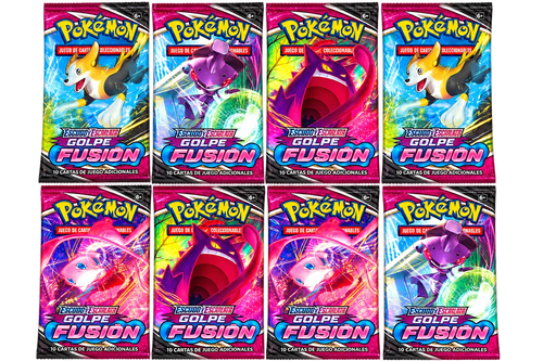 8 Booster Packs - Golpe Fusión [Spanish]