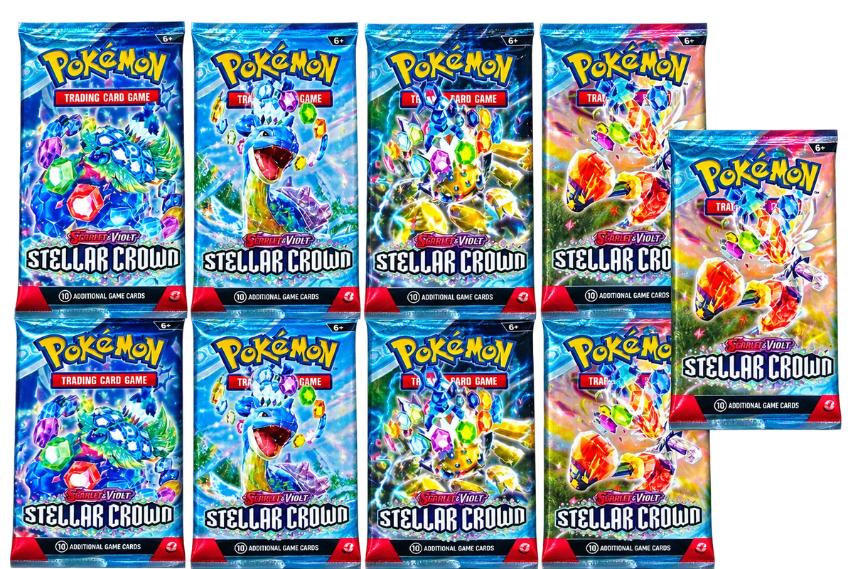9 Booster Packs - Stellar Crown [EN]