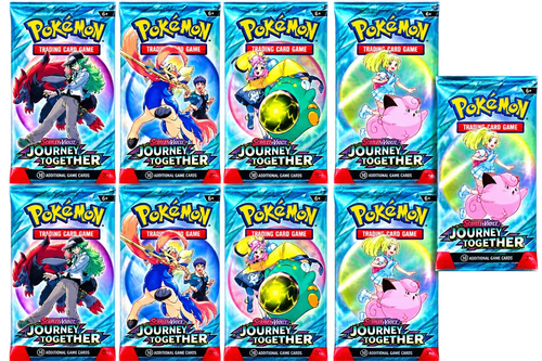 9 Booster Packs - Journey Together [Anglais]