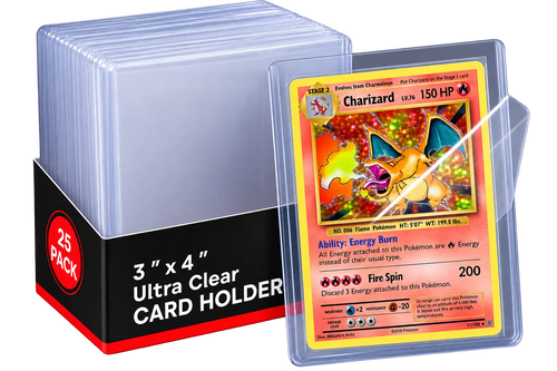 Toploaders 76 x 102 mm - Lot de 25
