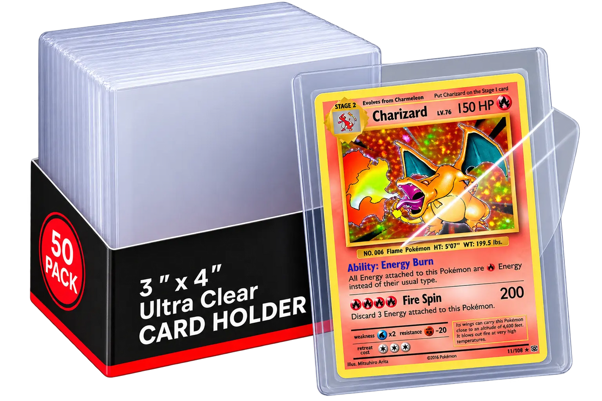 Toploaders 76 x 102 mm - 50 Pack