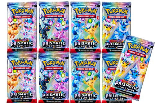 9 Booster Packs - Prismatic Evolutions [Anglais]