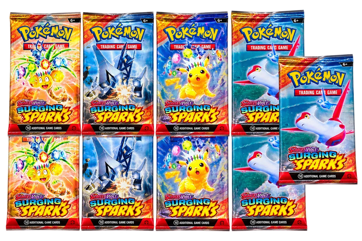 9 Booster Packs - Surging Sparks [EN]