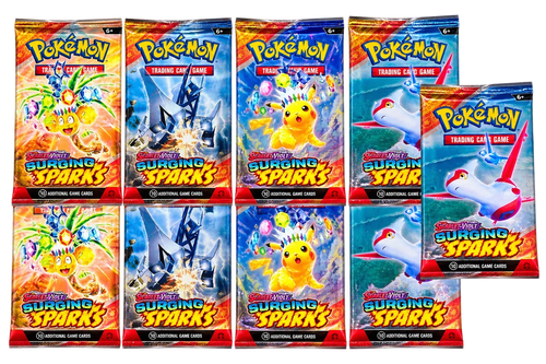 9 Booster Packs - Surging Sparks [English]