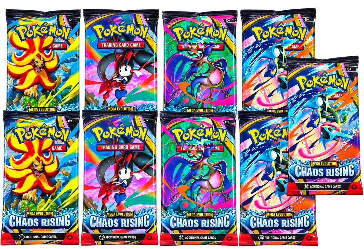 9 Booster Packs - Chaos Rising [EN]