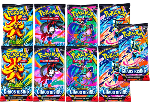9 Booster Packs - Chaos Rising [English]