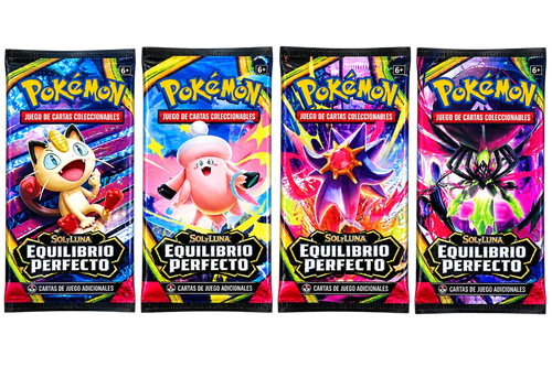4 Booster Packs - Equilibrio Perfecto [Spanish]